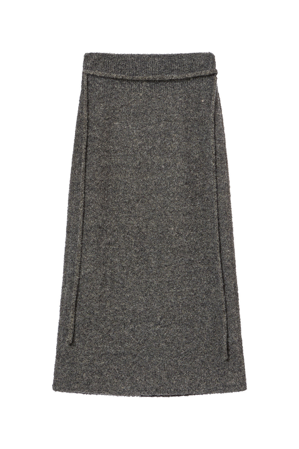 Deinet - Cosmic Knit Skirt (Charcoal) product image 1 | TRAB K-Fashion Australia