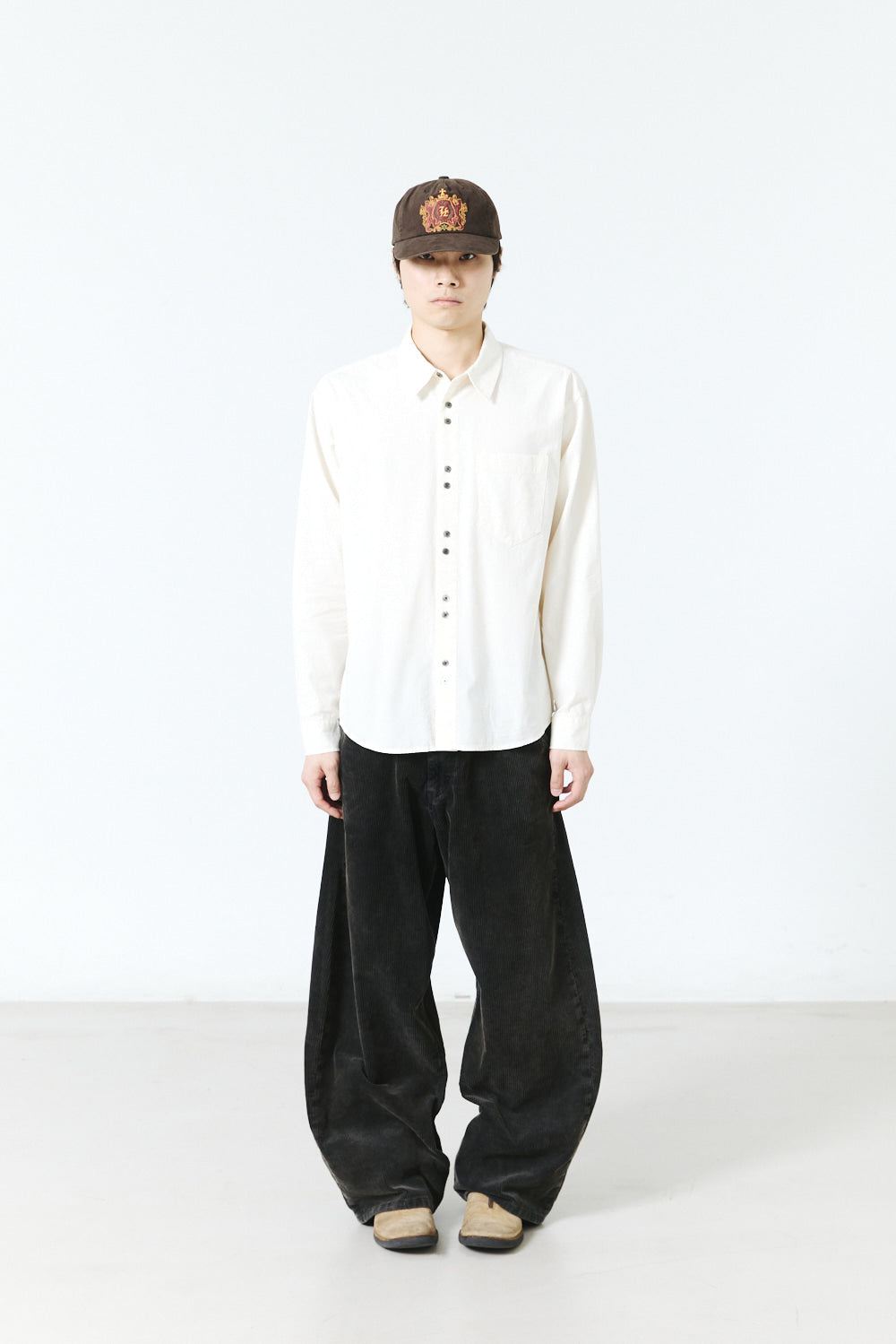 Hatchingroom - Rana Shirt Silk Nep (Ecru) product image 10 | TRAB K-Fashion Australia