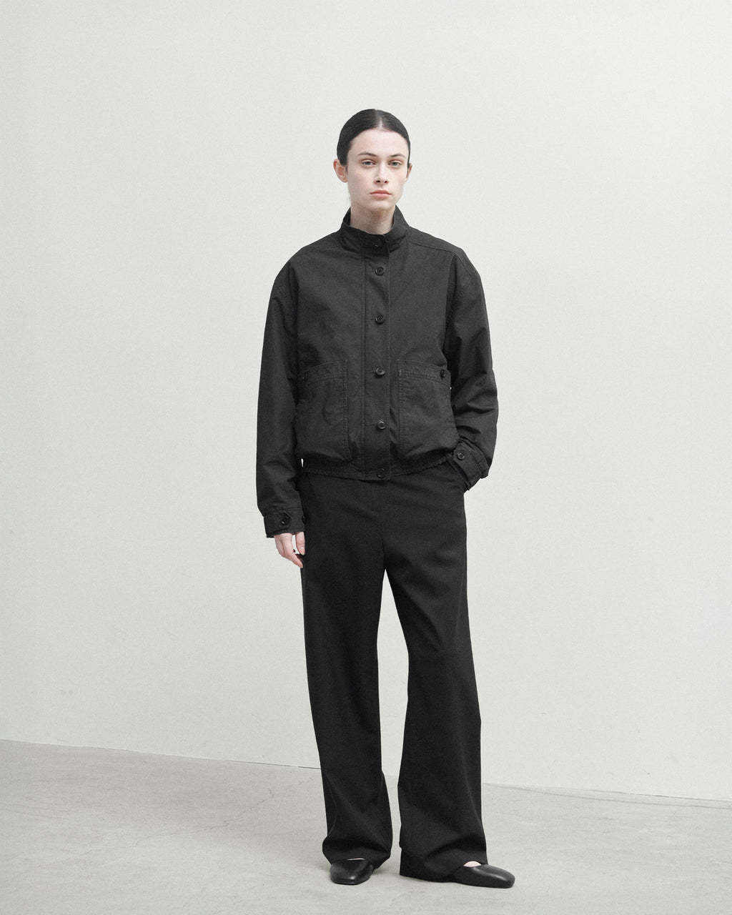 Brownyard - Washed Explorer Jacket (Black) product image 1 | TRAB K-Fashion Australia