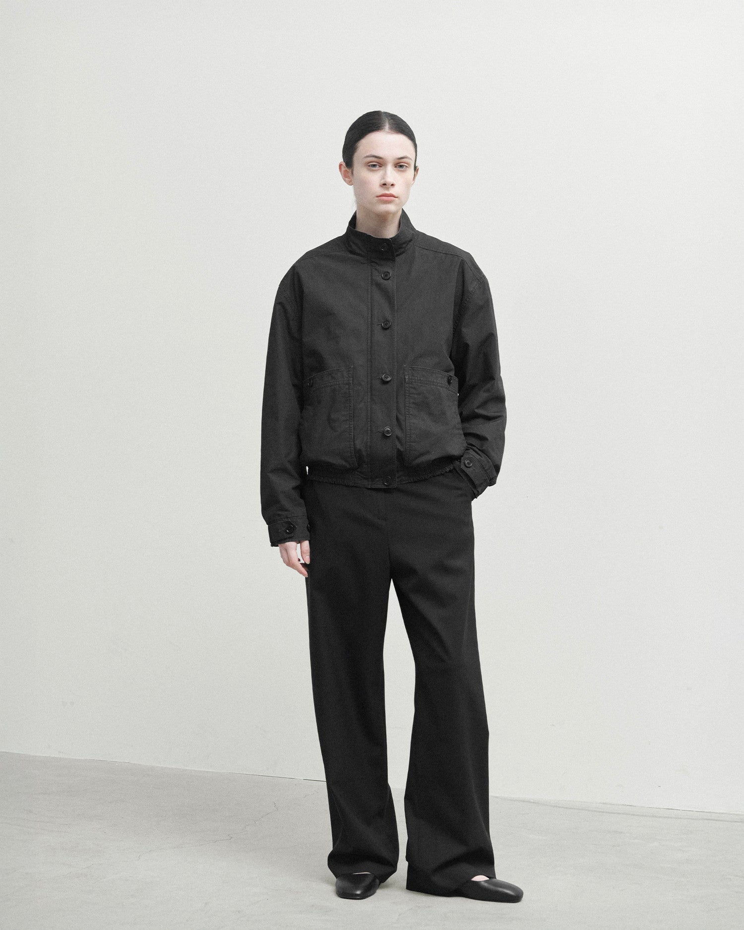 Brownyard - Washed Explorer Jacket (Black) product image 1 | TRAB K-Fashion Australia