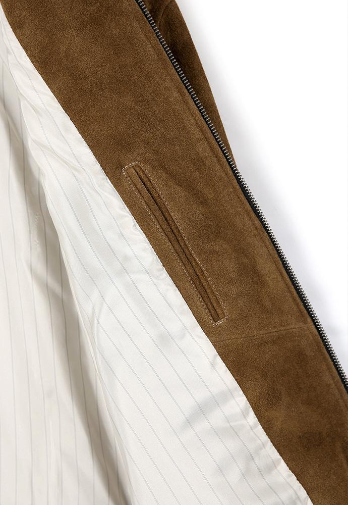 Art if acts - Garment Washed Suede Blouson (Cognac) product image 10 | TRAB K-Fashion Australia