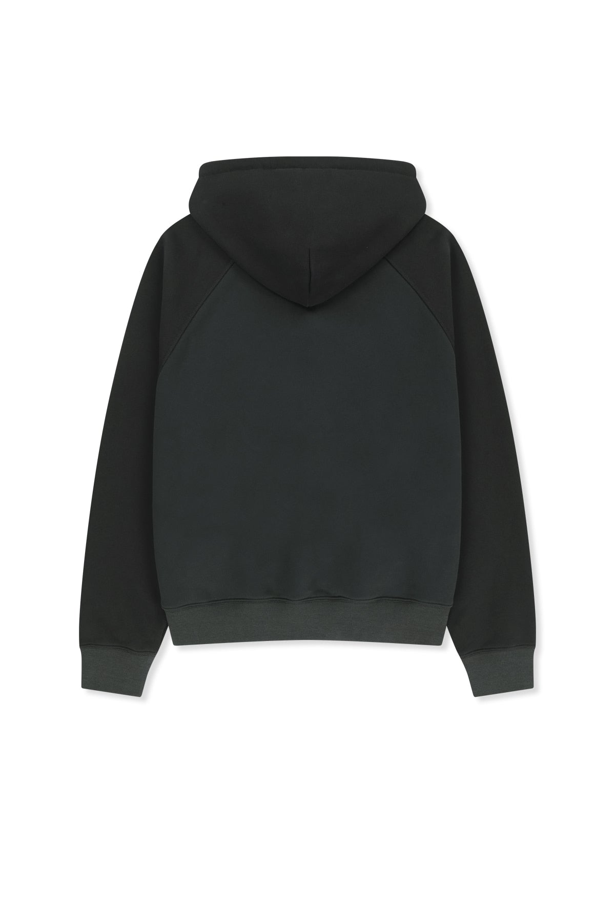Matin Kim - Color Block Logo Hoody Top (Black) product image 2 | TRAB K-Fashion Australia