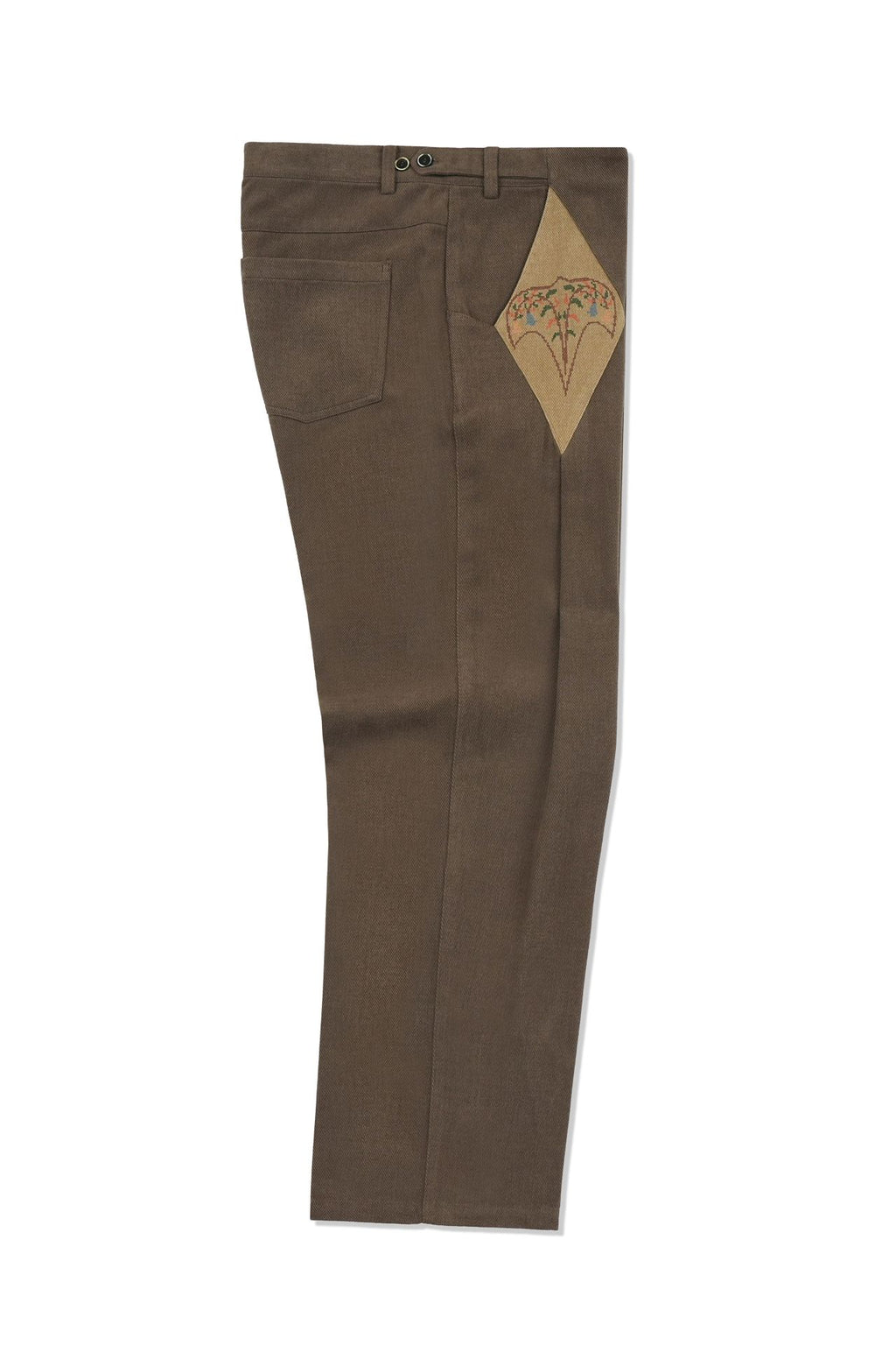 Ioedle - Kite Flying Tuck Pants (Brown) product image 4 | TRAB K-Fashion Australia