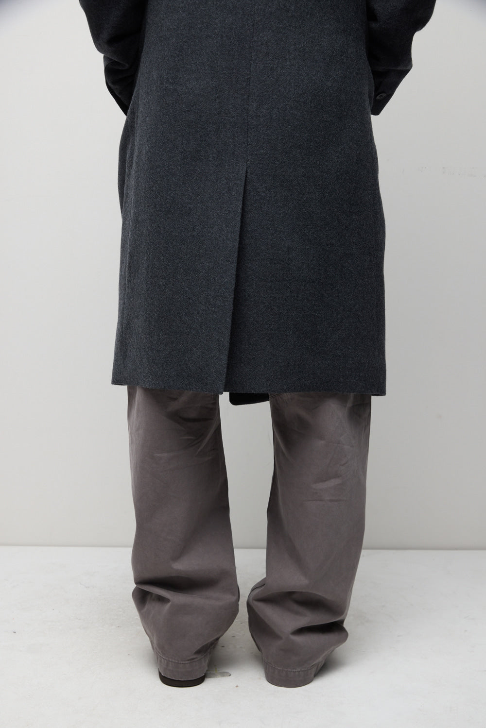 Hatchingroom - Darted Double Breasted Coat (Charcoal) product image 20 | TRAB K-Fashion Australia
