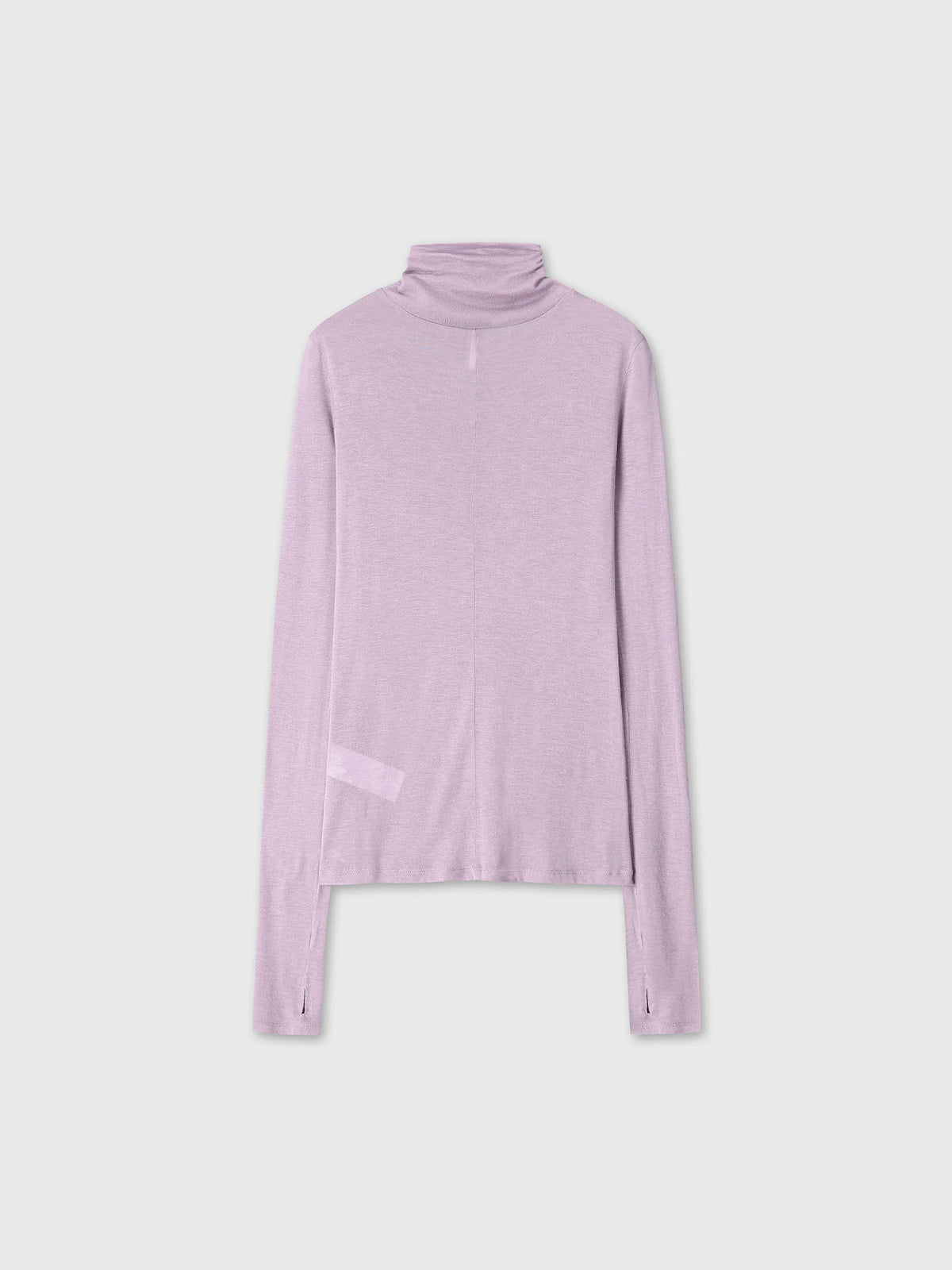 Tonywack - Sheer Slim-Fit High Neck Top (Dusty Lavender) product image 12 | TRAB K-Fashion Australia