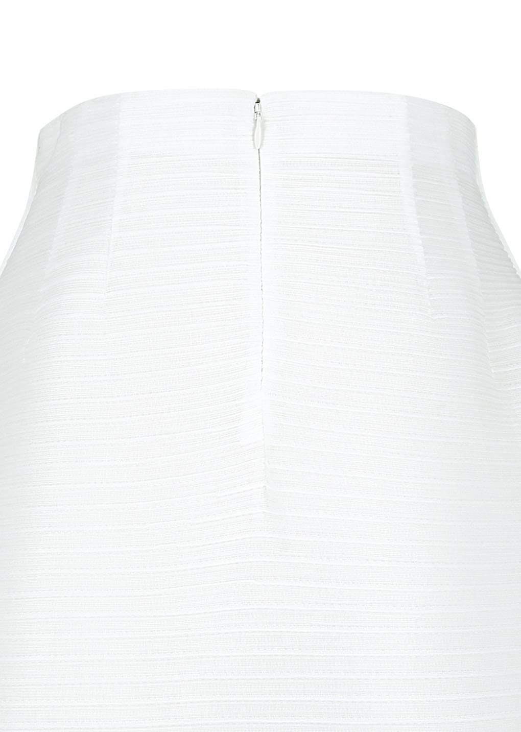 Amomento - Pleats Curved Skirt (White) product image 10 | TRAB K-Fashion Australia