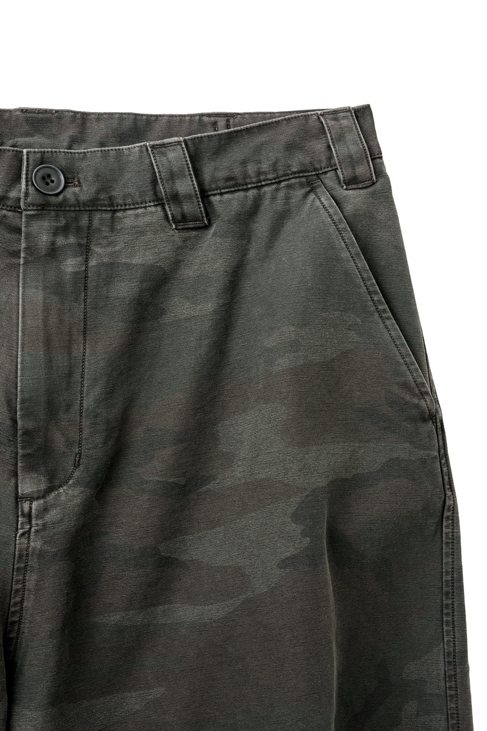Hatchingroom - Snow Shorts Over Dyed Camo (Khaki) product image 4 | TRAB K-Fashion Australia