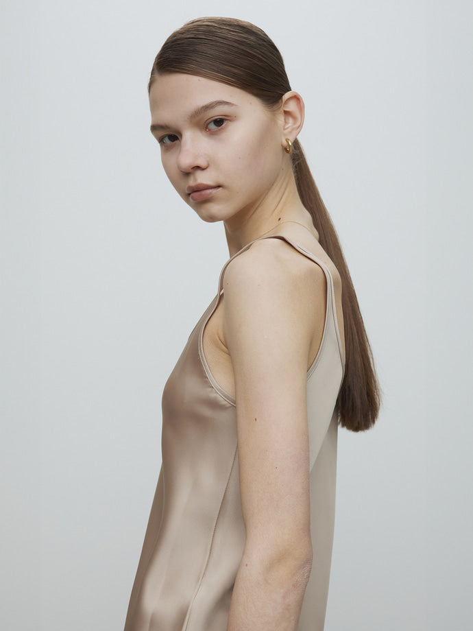 Tonywack - Satin Sleeveless (Golden Sand) product image 1 | TRAB K-Fashion Australia