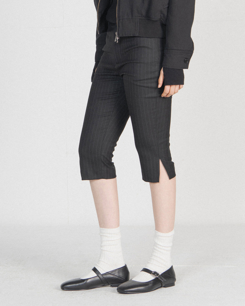 Brownyard - Capri Pants (Black Stripe) product image 5 | TRAB K-Fashion Australia