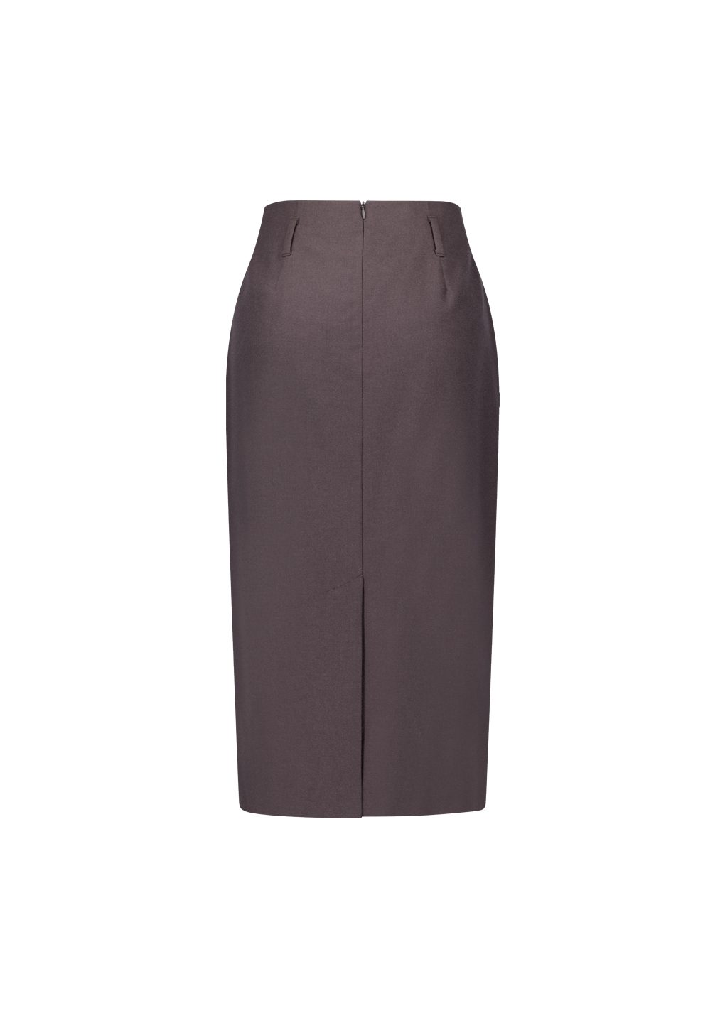 Amomento - [Pre-Order] Wool pencil skirt (Burgundy) product image 6 | TRAB K-Fashion Australia