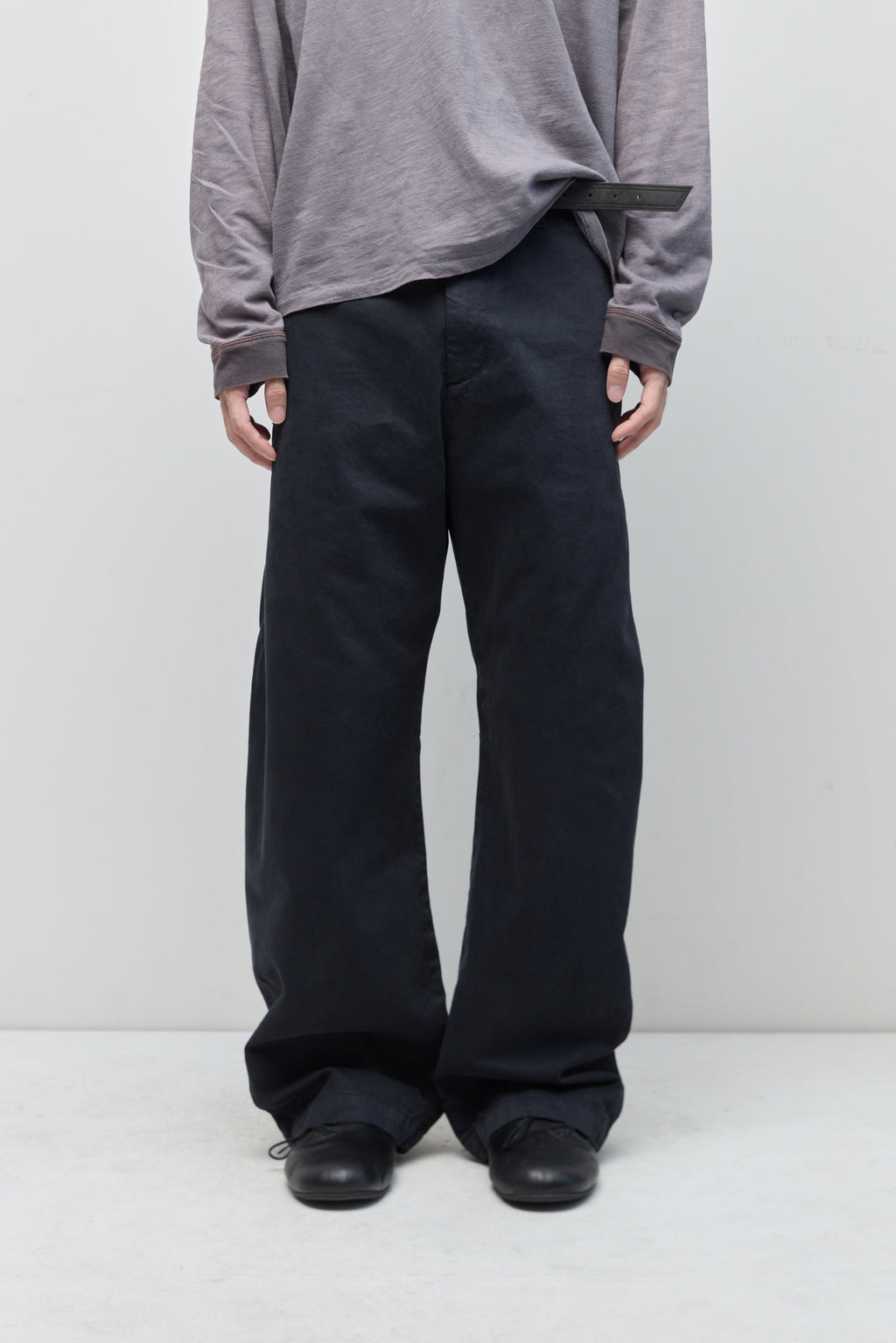 Hatchingroom - Shaped Trousers Dyed Ink (Black) product image 11 | TRAB K-Fashion Australia