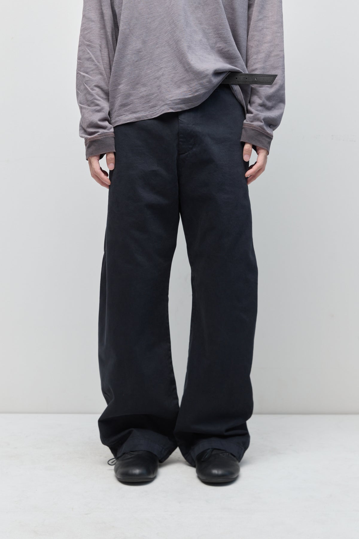 Hatchingroom - Shaped Trousers Dyed Ink (Black) product image 11 | TRAB K-Fashion Australia