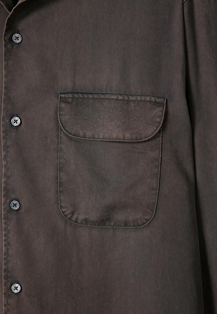 Art if acts - Tencel Two Pocket Shirt (Charcoal) product image 12 | TRAB K-Fashion Australia