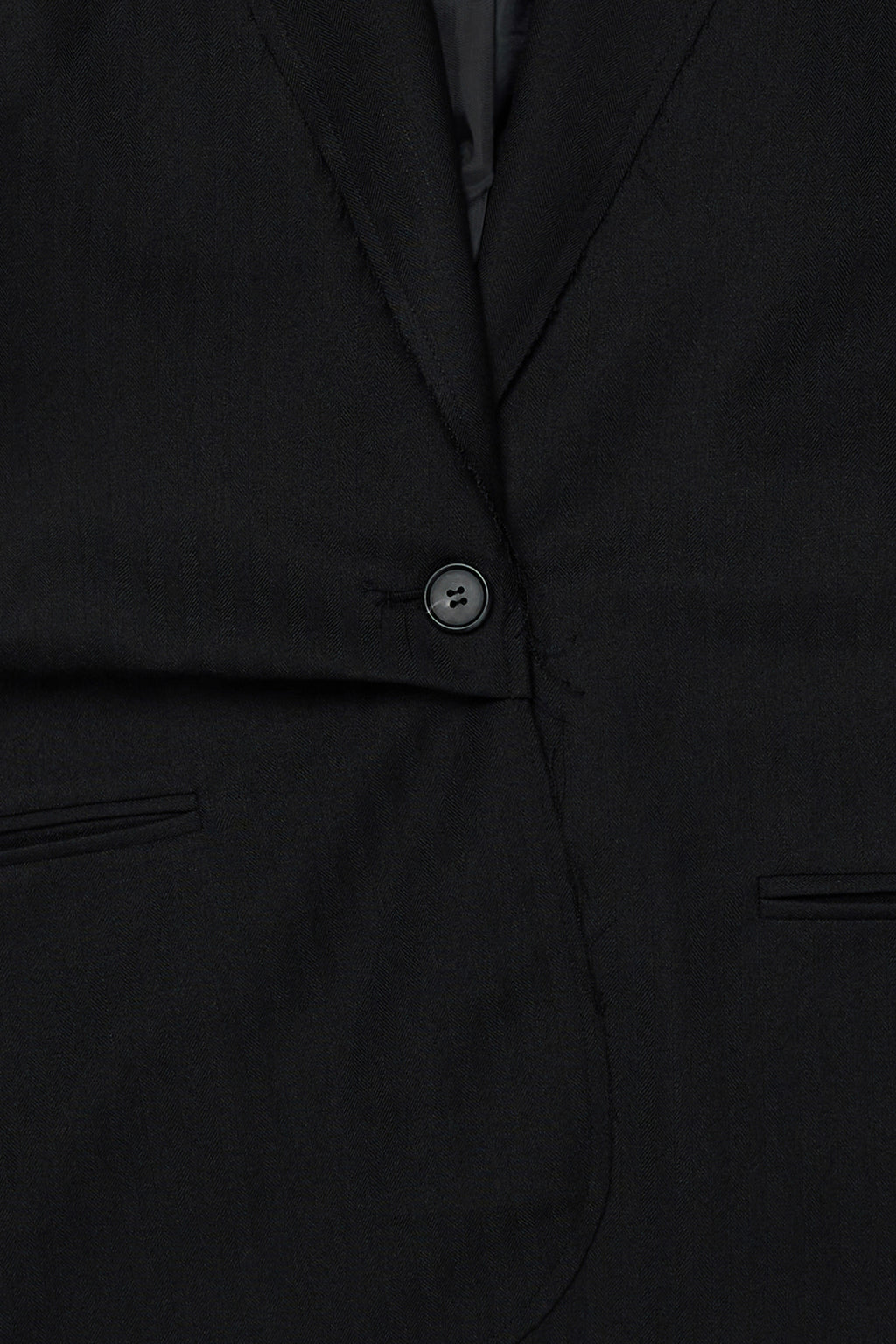 Deinet - Deinet Rough Cut Detail Blazer (Black) product image 17 | TRAB K-Fashion Australia
