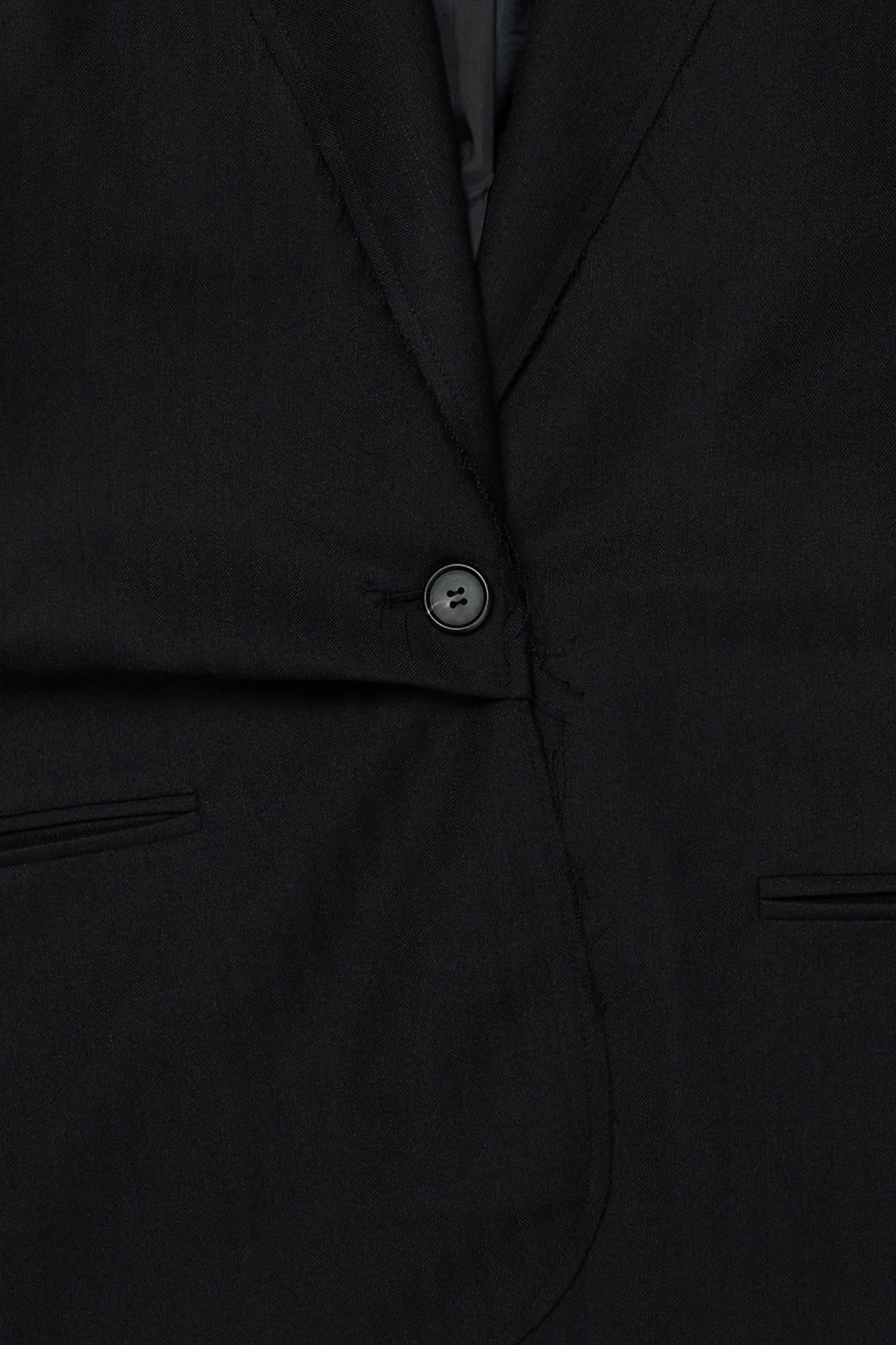 Deinet - Deinet Rough Cut Detail Blazer (Black) product image 17 | TRAB K-Fashion Australia