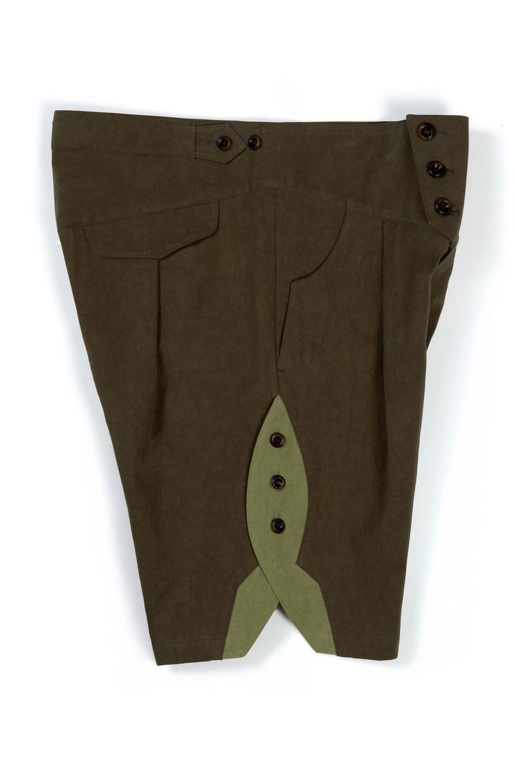 Ioedle - Rocket Slit Shorts (Brown) product image 5 | TRAB K-Fashion Australia