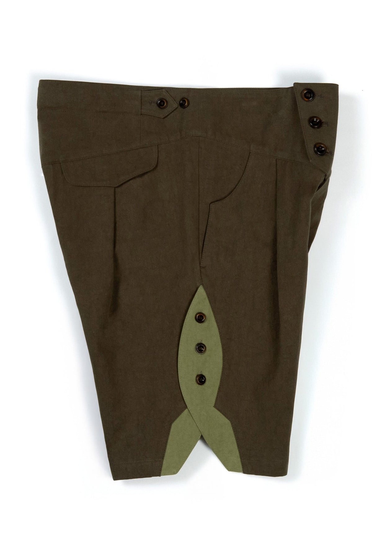 Ioedle - Rocket Slit Shorts (Brown) product image 5 | TRAB K-Fashion Australia