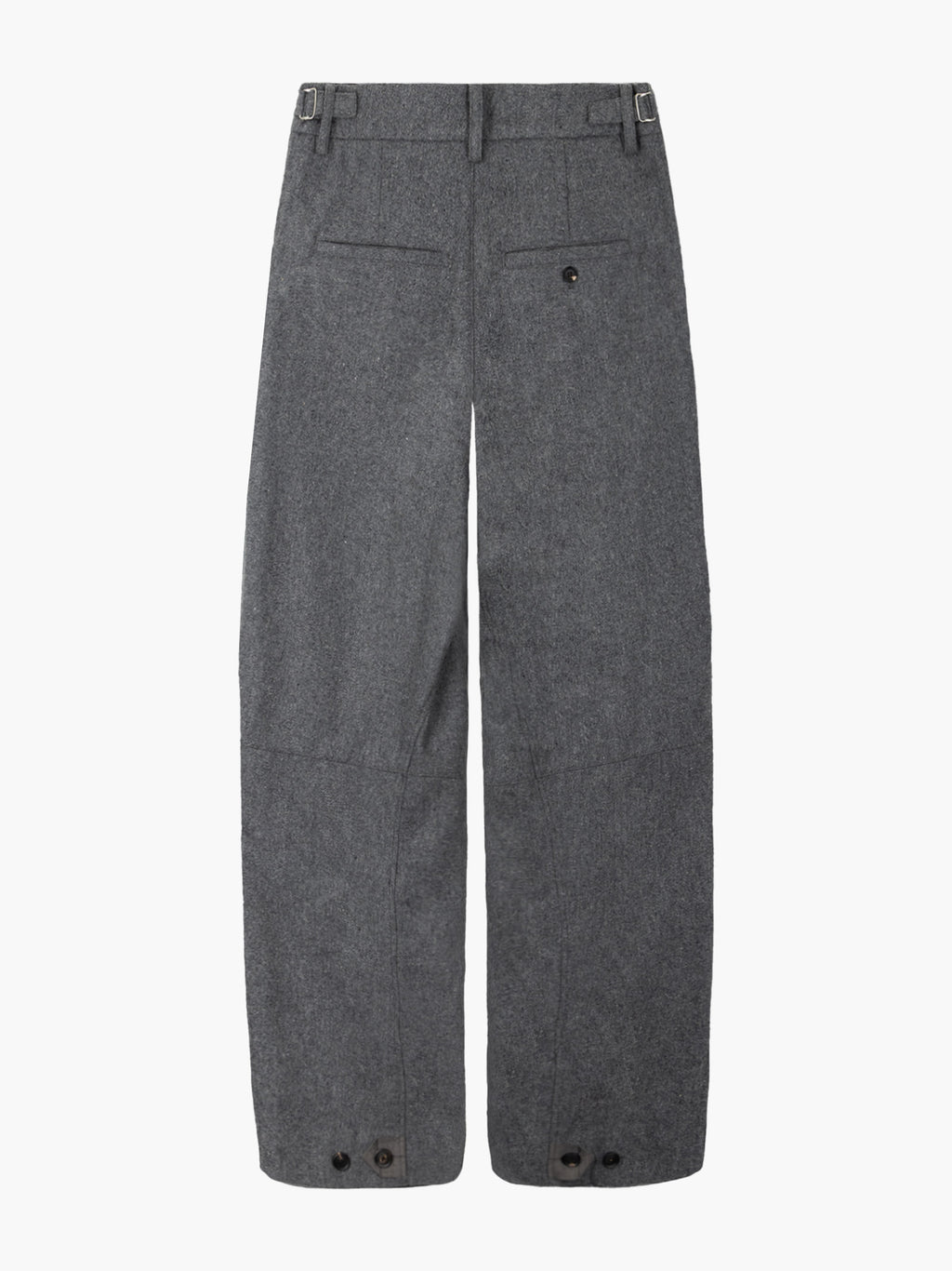 Jiyong Kim - Wool Dart Trousers (Grey) product image 10 | TRAB K-Fashion Australia