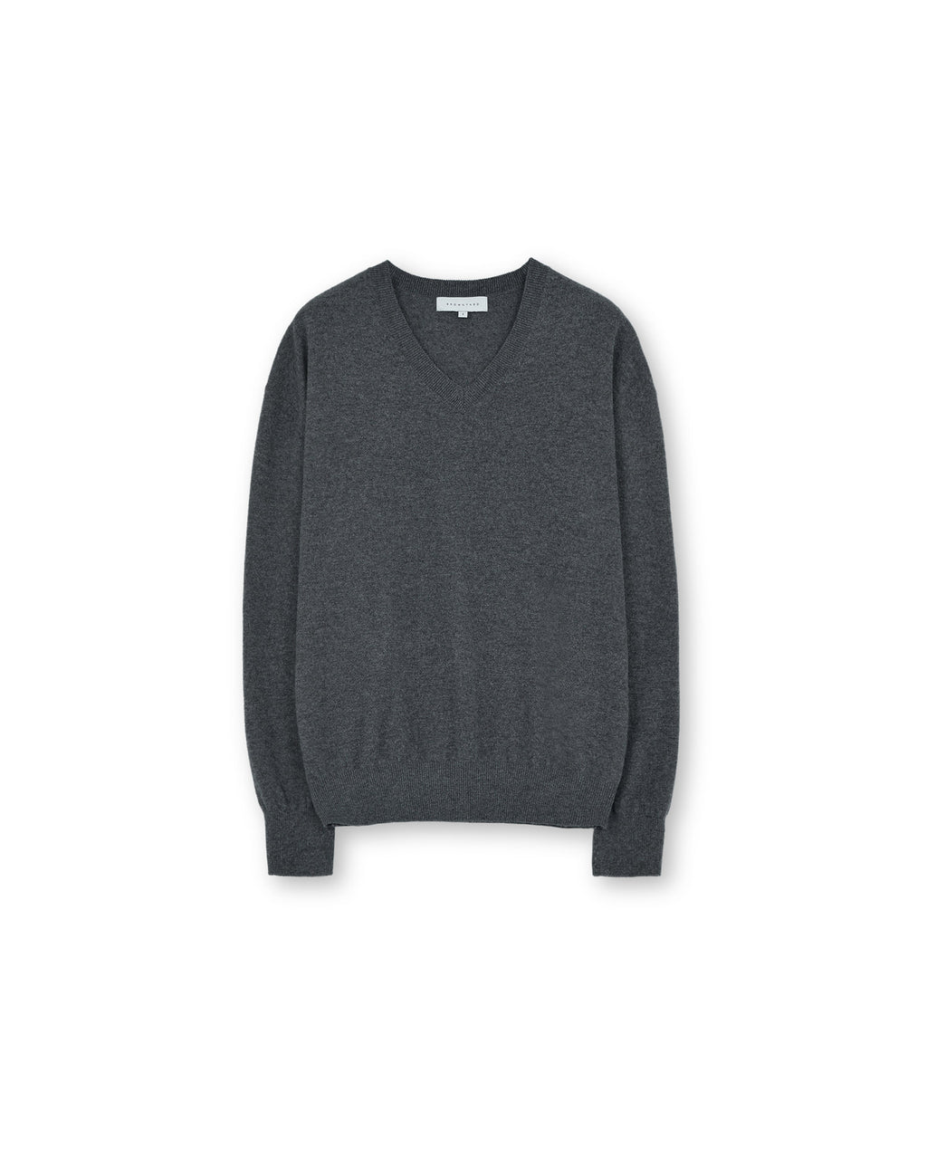 Brownyard - Extra Super Fine V Neck Knit (Charcoal) product image 4 | TRAB K-Fashion Australia