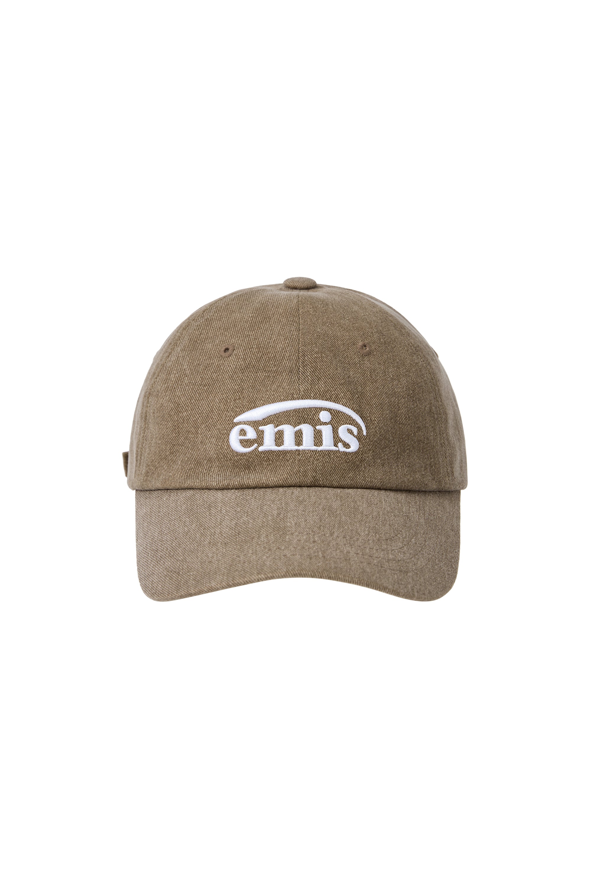 Emis - New Logo Pigment Ball Cap (Brown) product image 1 | TRAB K-Fashion Australia