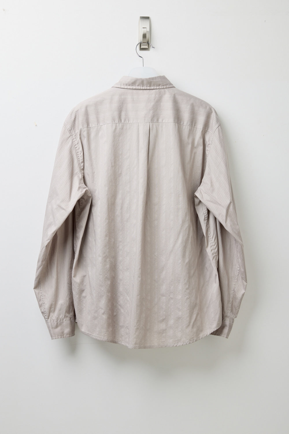 Hatchingroom - Museum Shirt Pajama Stripe (Grey Beige) product image 3 | TRAB K-Fashion Australia