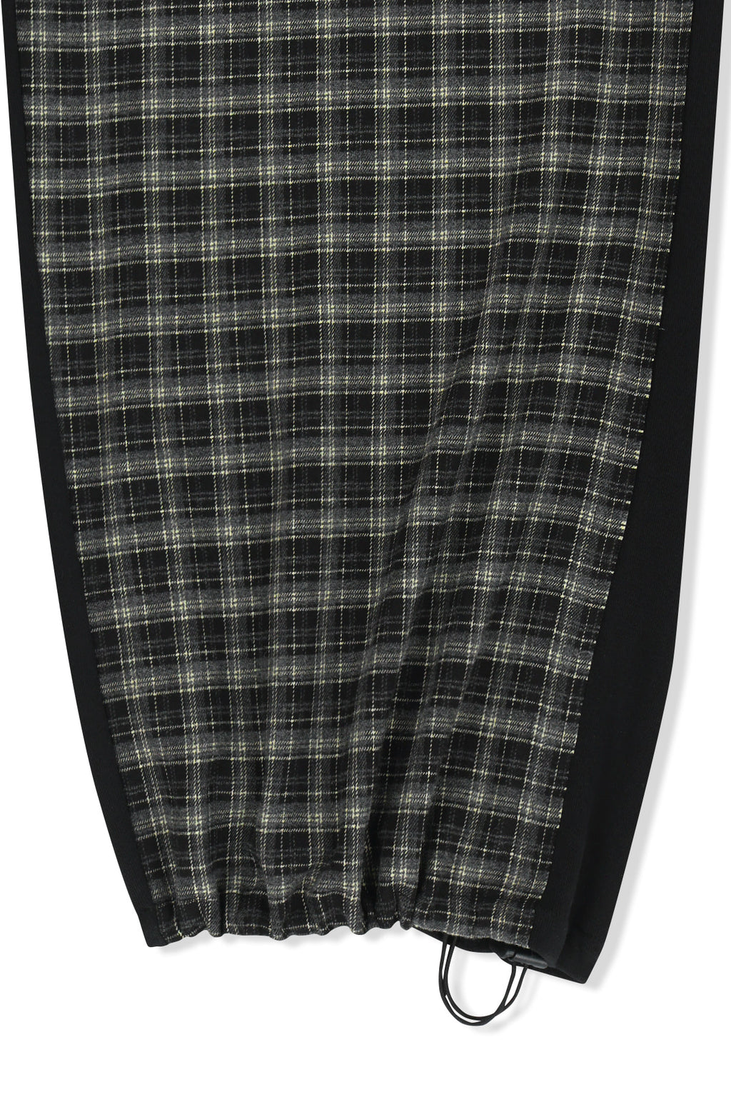 Matin Kim - Check Mix Jersey Pants (Black) product image 4 | TRAB K-Fashion Australia