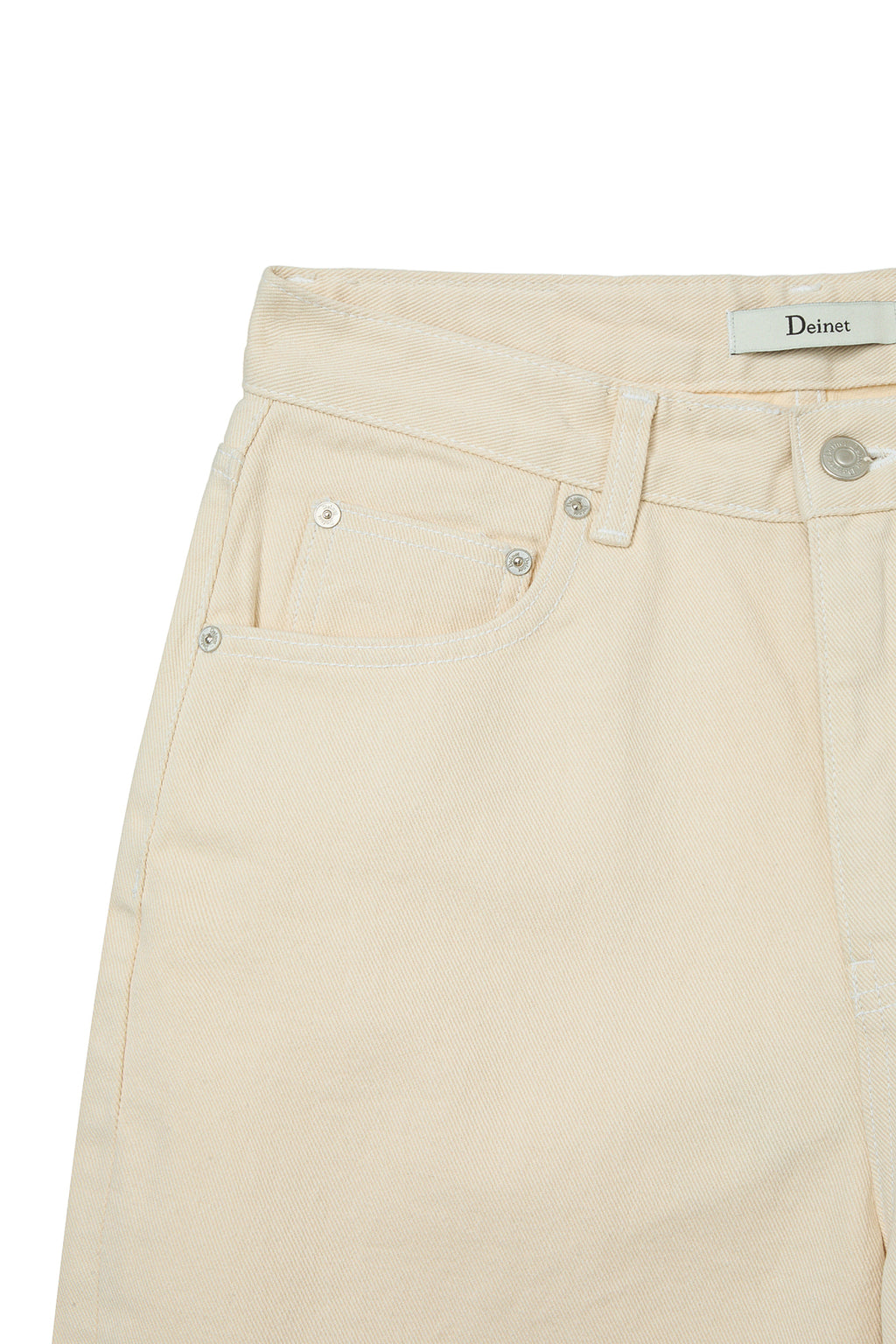 Deinet - Twill Cotton Jeans (Oatmeal) product image 12 | TRAB K-Fashion Australia