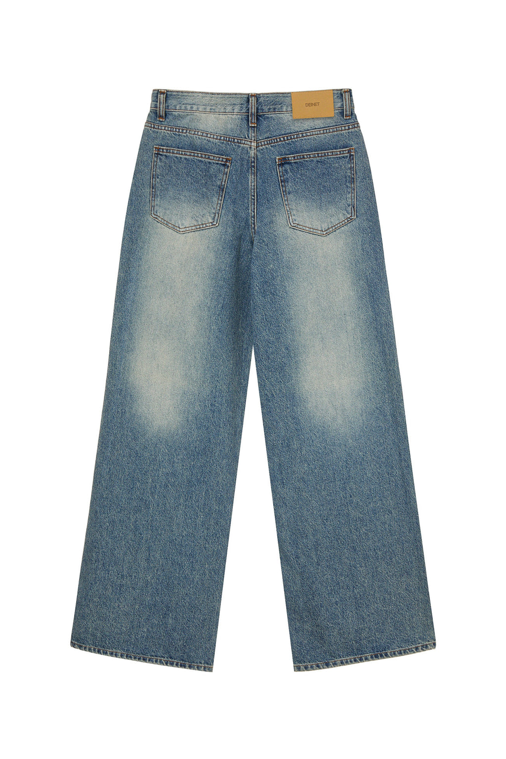 Deinet - Dj Park Side Lettering Denim (Blue) product image 2 | TRAB K-Fashion Australia