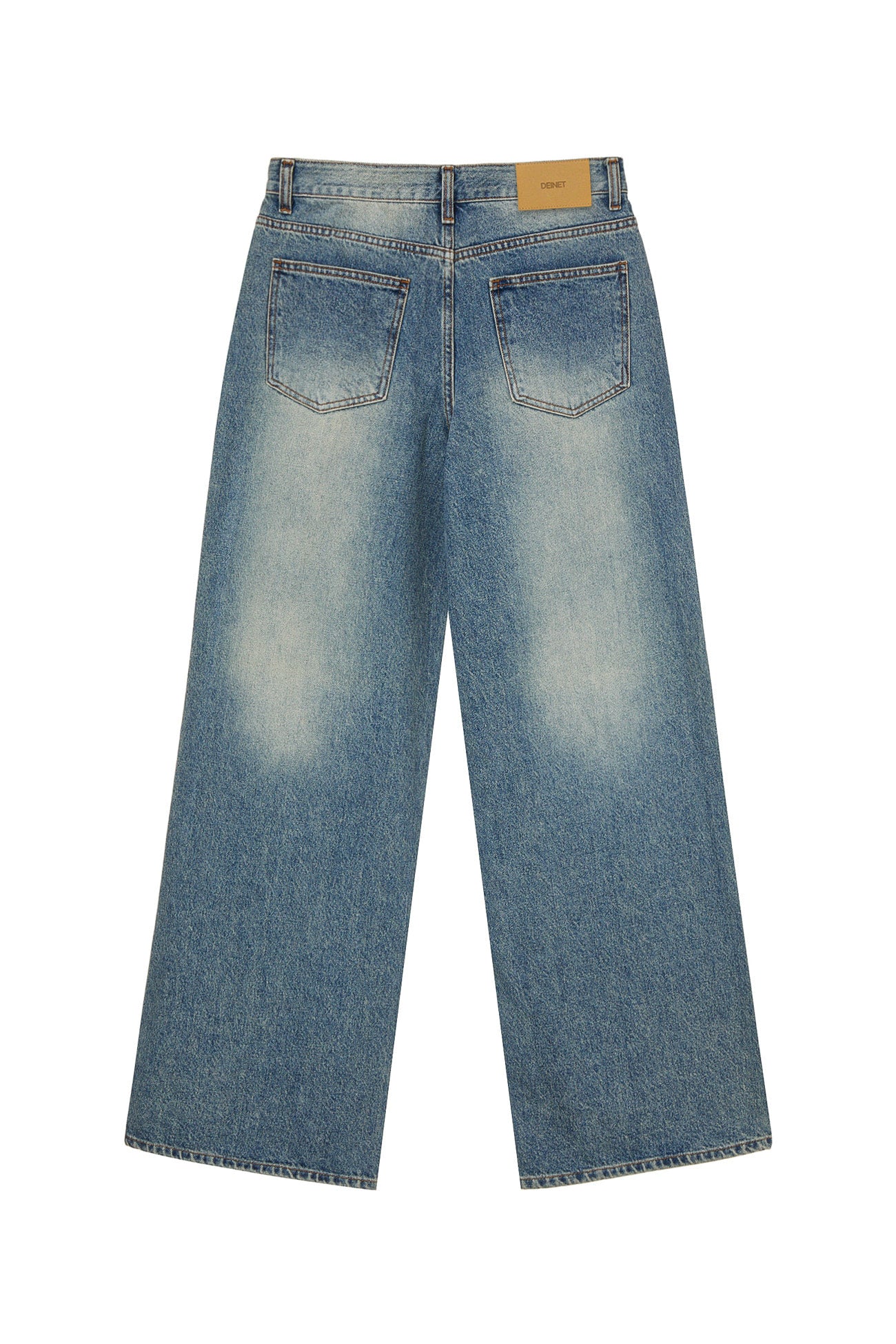 Deinet - Dj Park Side Lettering Denim (Blue) product image 2 | TRAB K-Fashion Australia