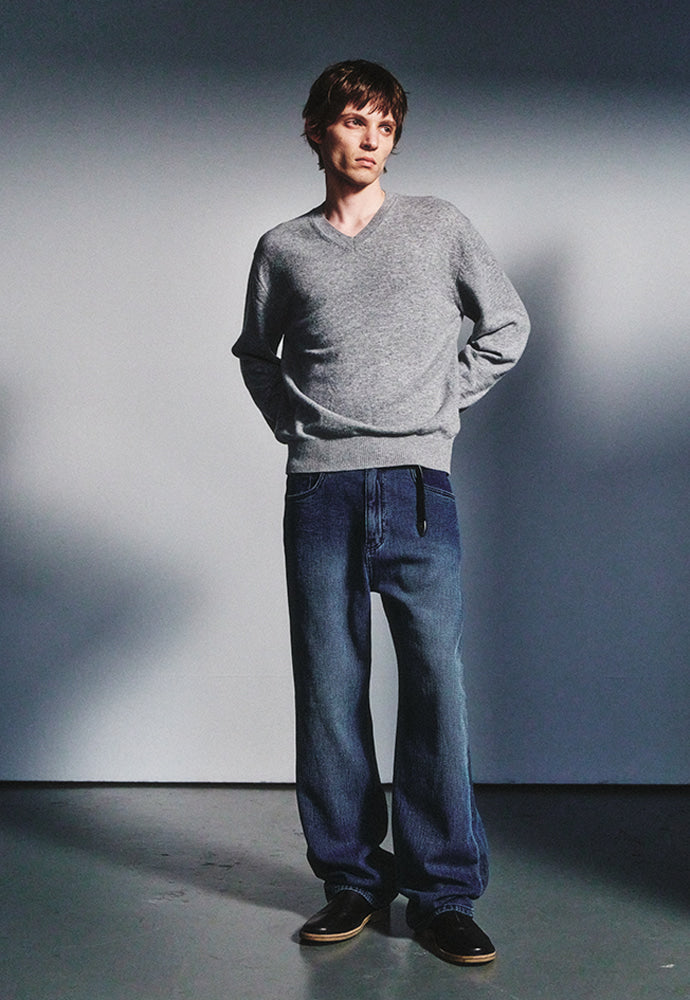 Art if acts - Sashiko 5P Pants_Japanese Fabric (Vintage Indigo) product image 4 | TRAB K-Fashion Australia