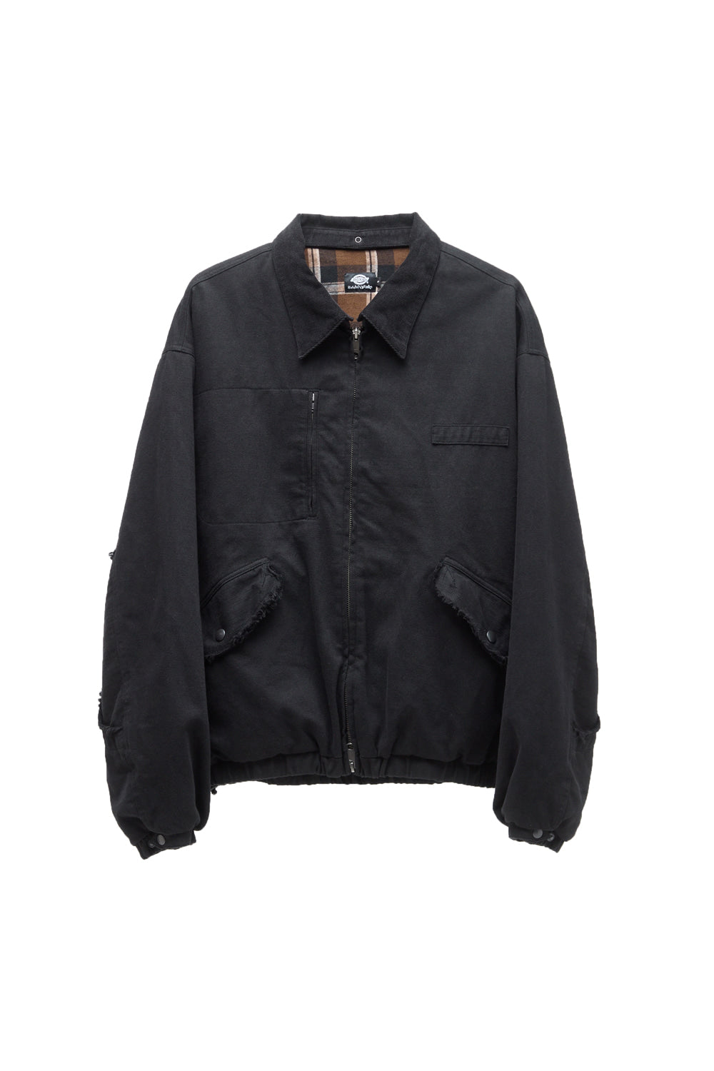 Hatchingroom - Detachable Flight Jacket (Black) product image 1 | TRAB K-Fashion Australia