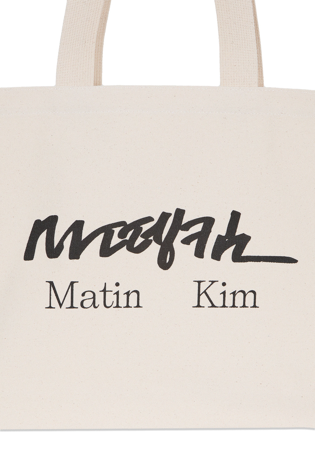Matin Kim - Apec Hangeul Logo Ecobag (Ivory) product image 3 | TRAB K-Fashion Australia
