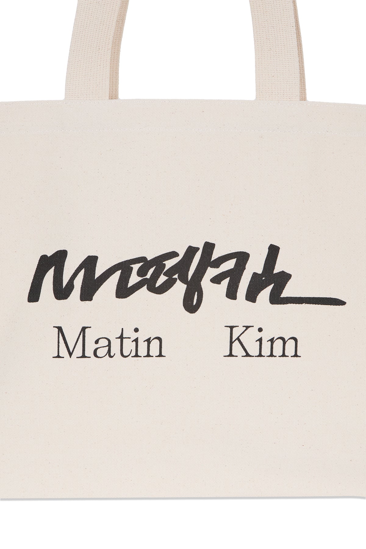 Matin Kim - Apec Hangeul Logo Ecobag (Ivory) product image 3 | TRAB K-Fashion Australia