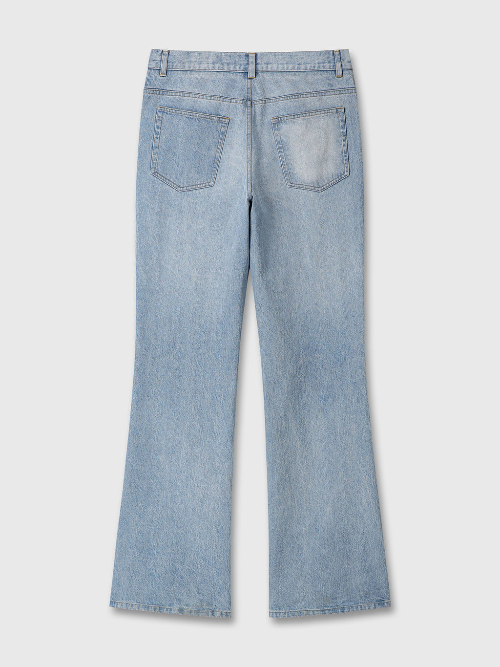 Tonywack - Flared Leg Denim Jeans (Washed Light Blue) product image 9 | TRAB K-Fashion Australia