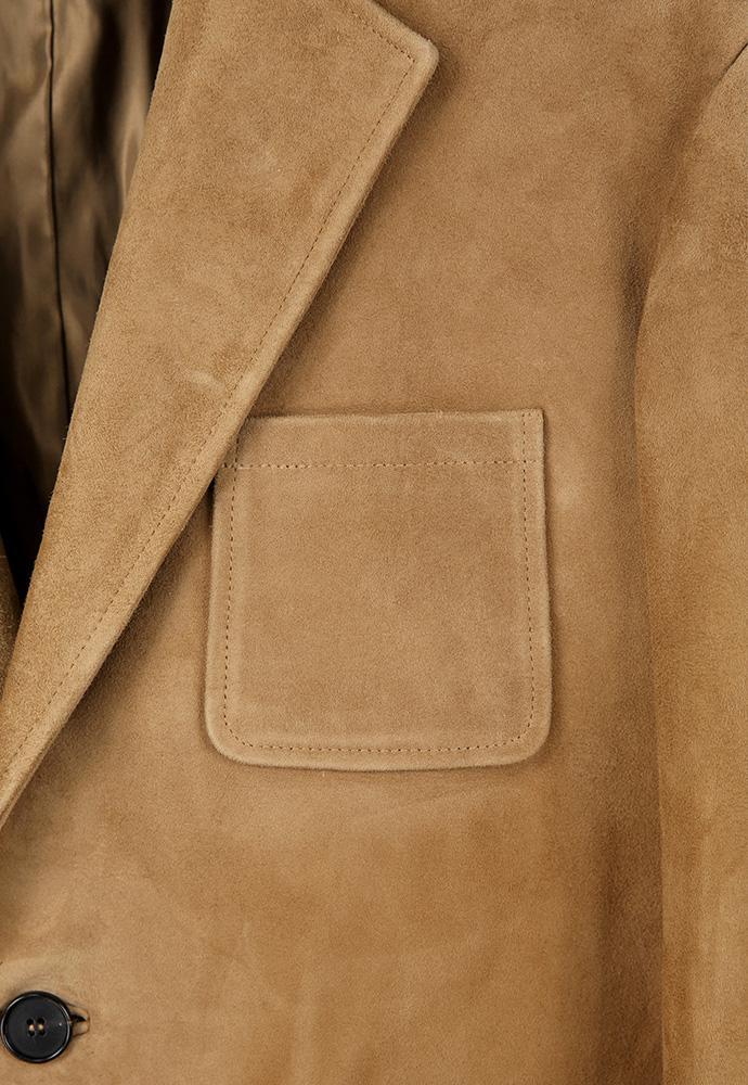 Art if acts - Goat Suede Blazer (Cognac) product image 9 | TRAB K-Fashion Australia