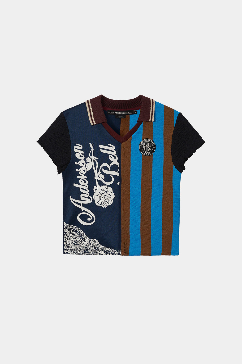 Andersson Bell - Reworked Football Collar Top (Navy/Blue) product image 7 | TRAB K-Fashion Australia