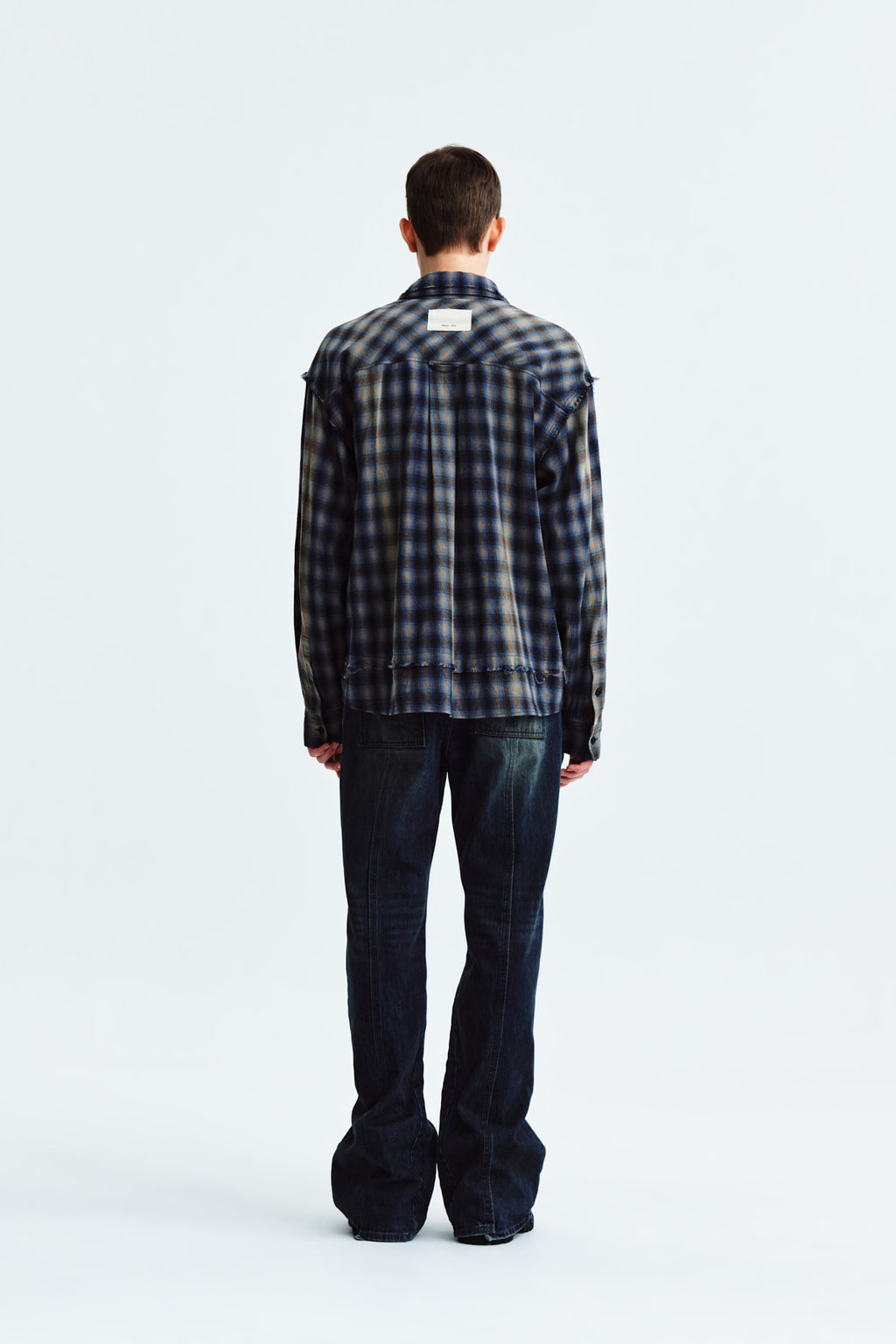 Matin Kim - Lowrise Boots Cut Denim Pants (Blue) product image 7 | TRAB K-Fashion Australia