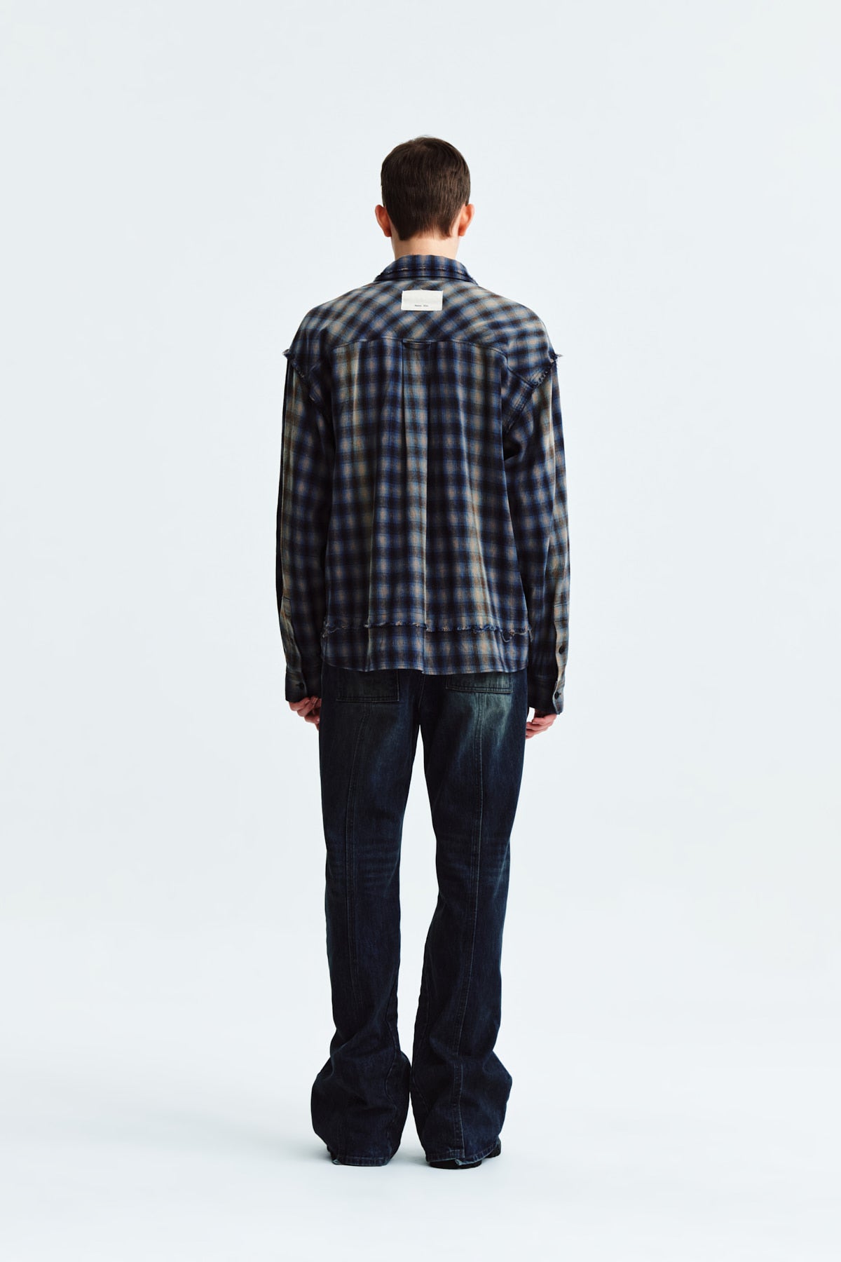 Matin Kim - Lowrise Boots Cut Denim Pants (Blue) product image 7 | TRAB K-Fashion Australia