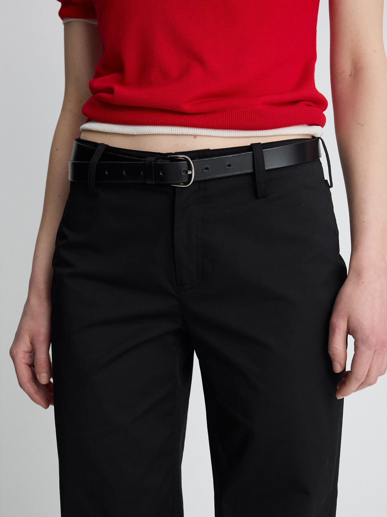 Tonywack - Silk Cotton Polo Shirt (Red) product image 6 | TRAB K-Fashion Australia