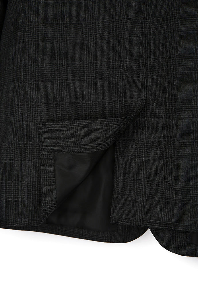 Tonywack - Signature 2-Button Blazer (Charcoal Grey Check) product image 13 | TRAB K-Fashion Australia