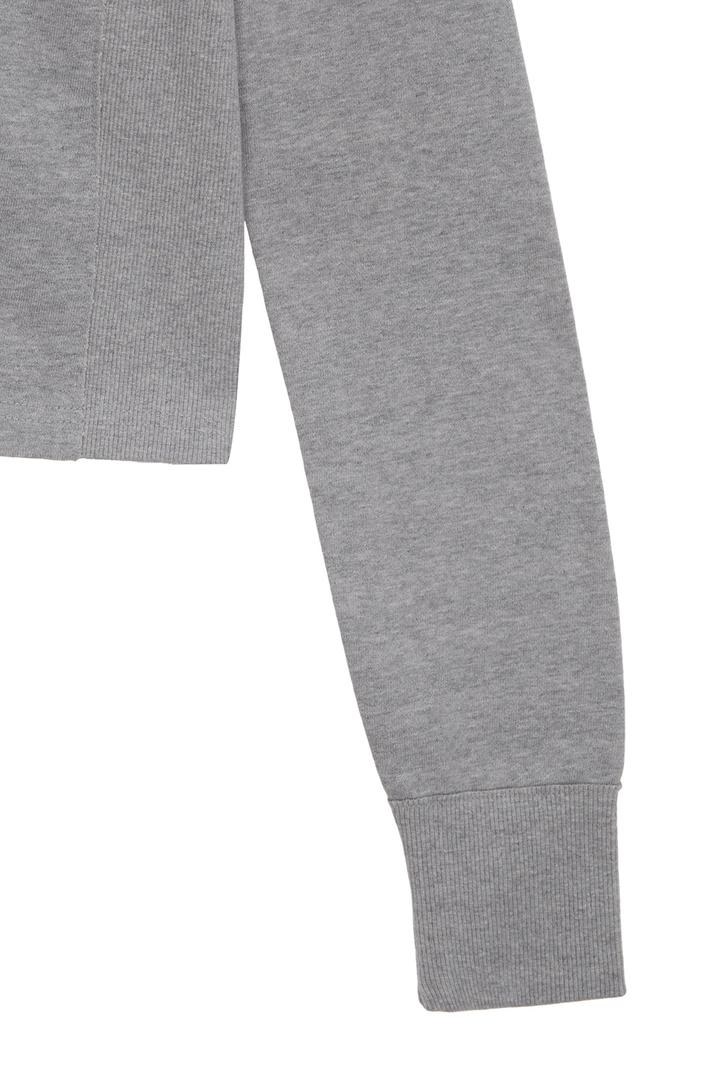 Matin Kim - Rib Point Jersey Cardigan (Grey) product image 4 | TRAB K-Fashion Australia