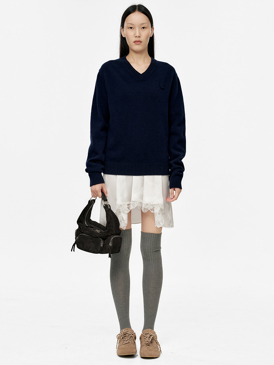 Marge Sherwood - City Hobo Ew Mini (Black Suede) product image 3 | TRAB K-Fashion Australia