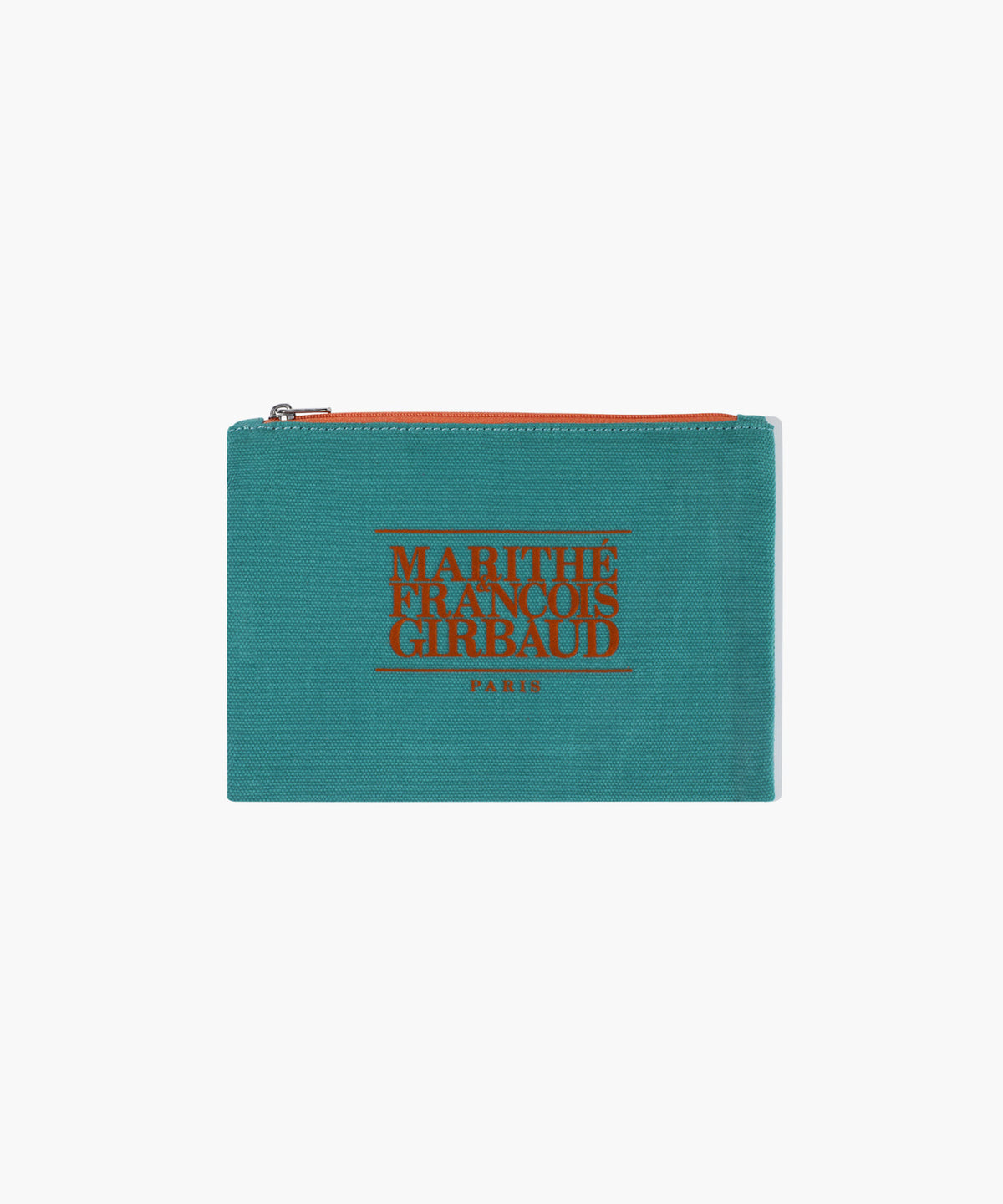 Marithe & Francois Girbaud - Classic Logo Color Cotton Pouch (Teal) product image 5 | TRAB K-Fashion Australia