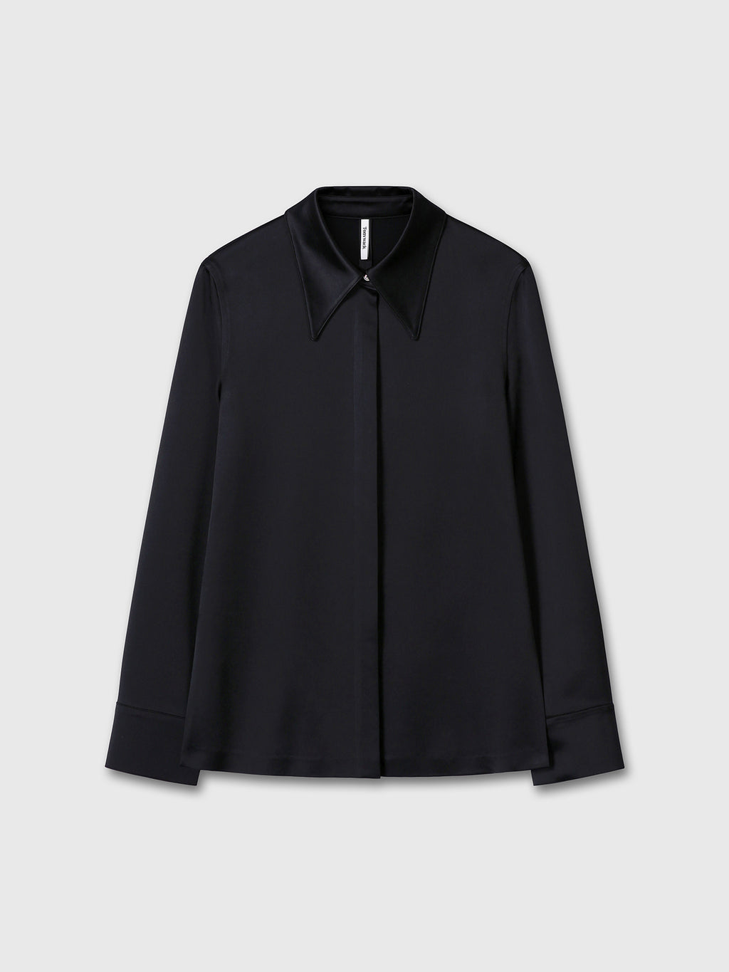Tonywack - Pointed Collar Fitted Shirts (Black) product image 8 | TRAB K-Fashion Australia