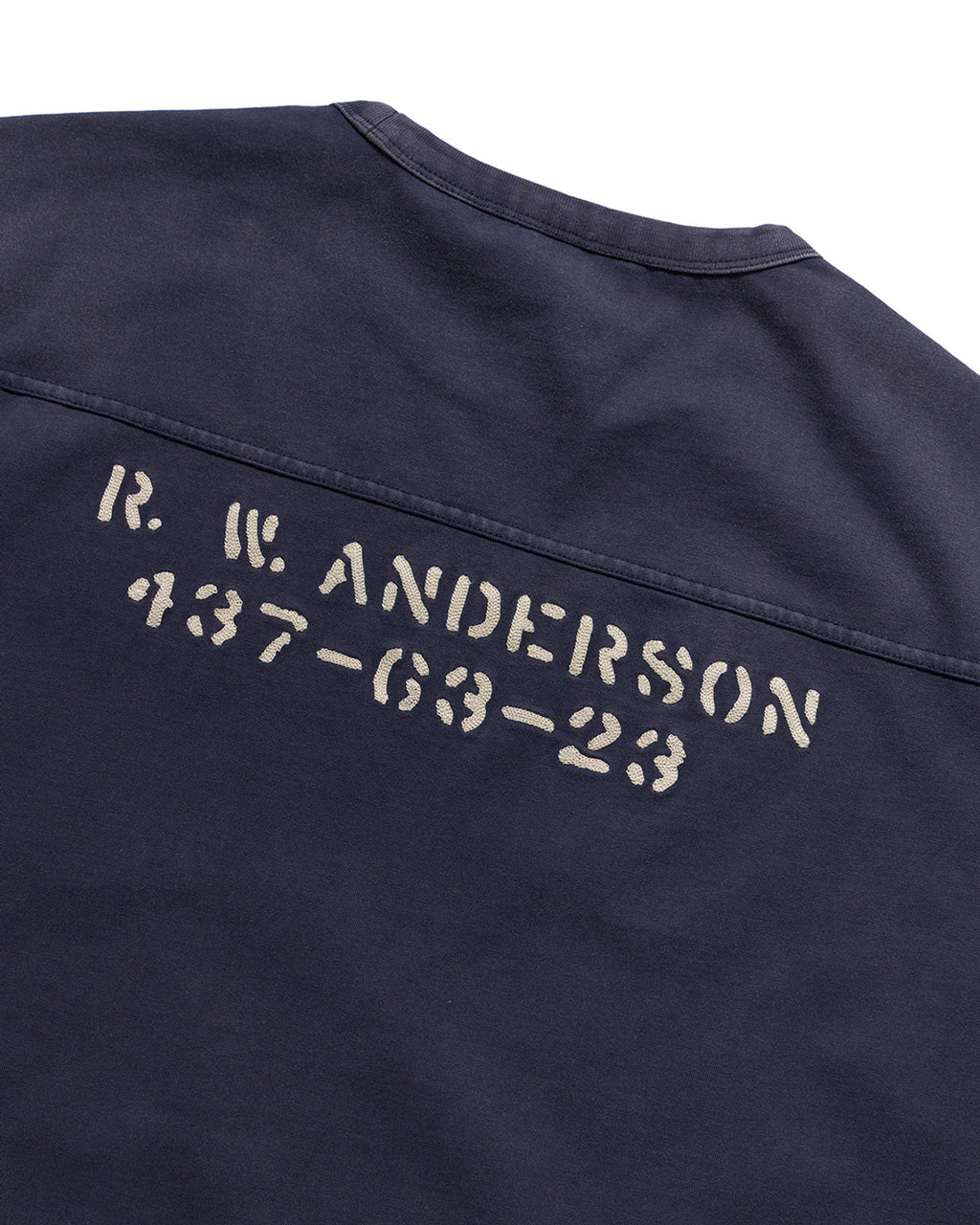Eastlogue - Naval Embroidery T-shirts (Vintage Navy) product image 3 | TRAB K-Fashion Australia