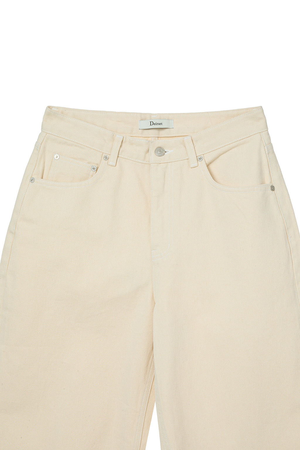 Deinet - Twill Cotton Jeans (Oatmeal) product image 11 | TRAB K-Fashion Australia