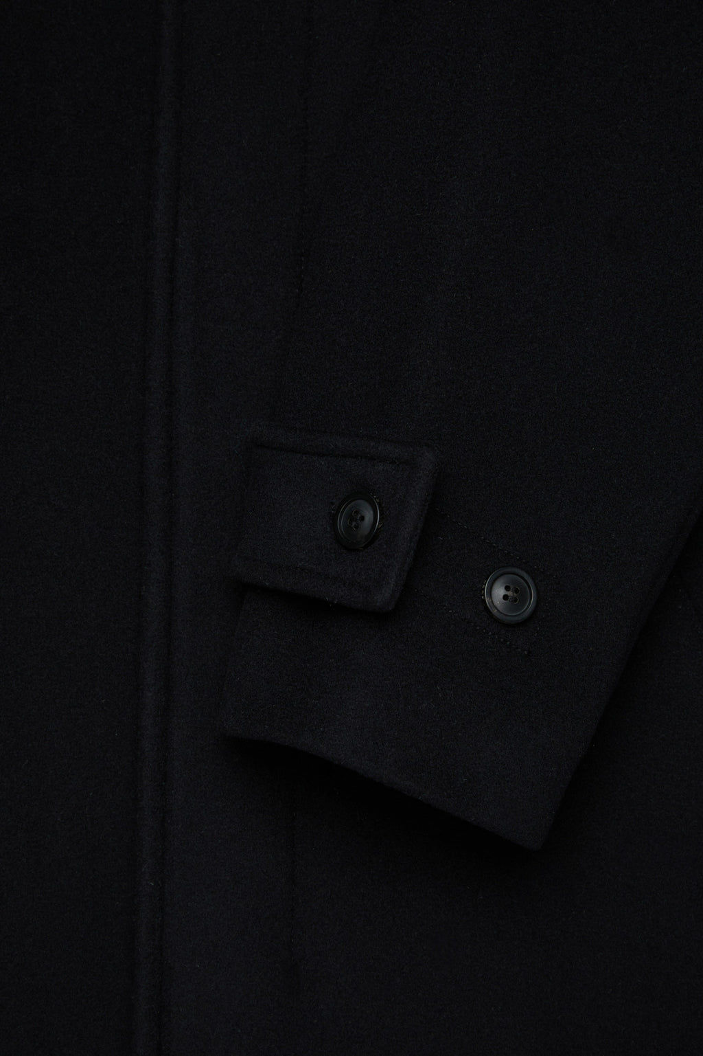 Coor - Belandi Cashmere-Blend Balmacaan Coat (Black) product image 8 | TRAB K-Fashion Australia