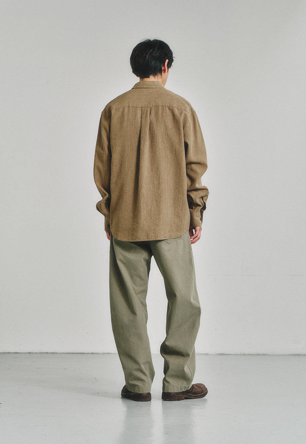 Art if acts - Washed Linen Shirt (Khaki) product image 4 | TRAB K-Fashion Australia