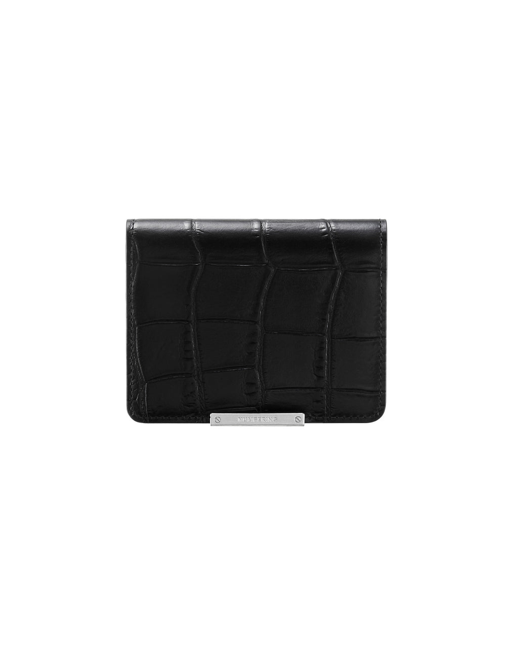 Numbering - Croc Leather Bifold Wallet #1061 product image 3 | TRAB K-Fashion Australia