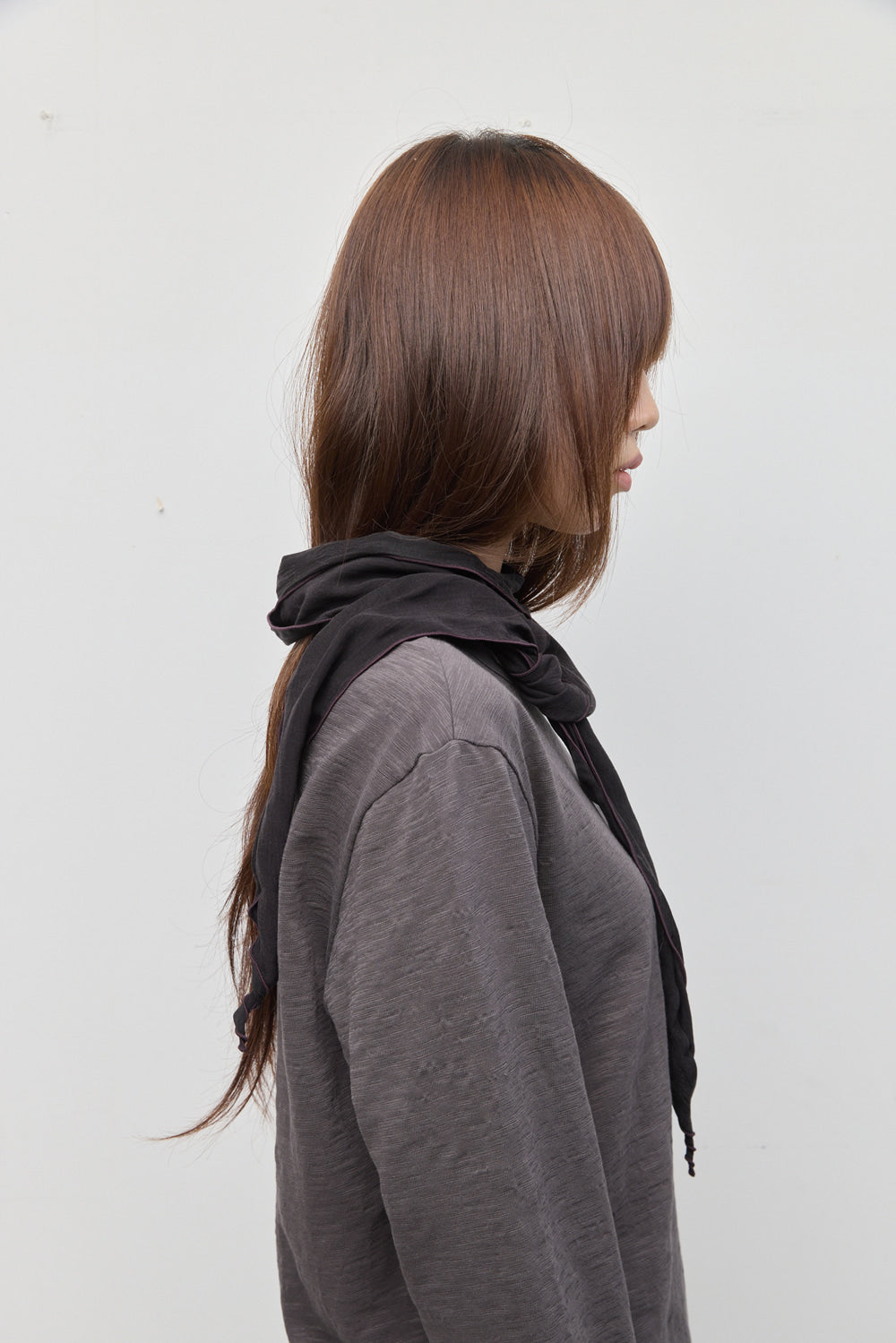 Hatchingroom - Crinkle Scarf (Plum) product image 8 | TRAB K-Fashion Australia